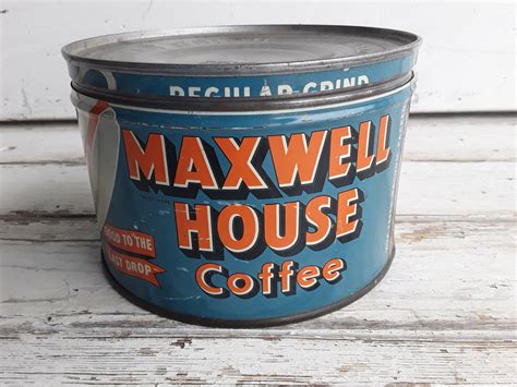 1928antique metal maxwell house international cafe drink container|uses for maxwell house international cafe coffee conatiners.